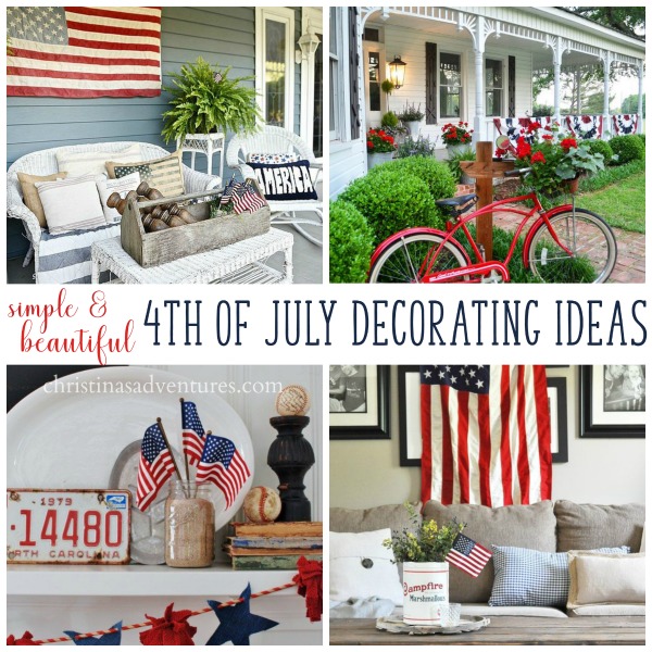 simple and beautiful 4th of July decorating ideas