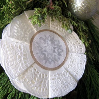 Doily Ornament {how to}