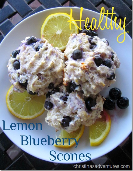 Lemon Blueberry scones