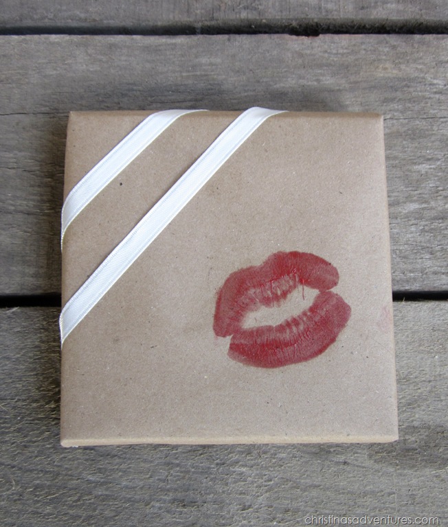 Thrifty Valentine's Wrapping - Christina Maria Blog