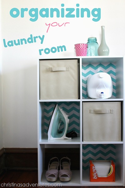 Organize your laundry room