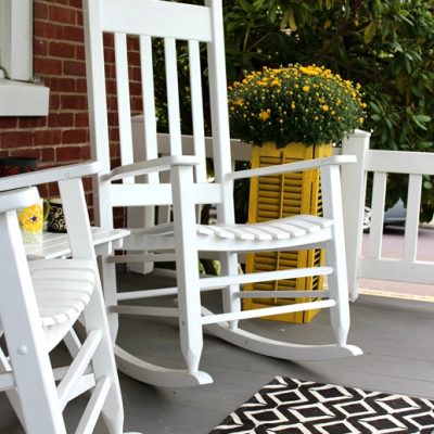 Simple Fall Front Porch