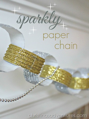 Sparkly Paper Chain