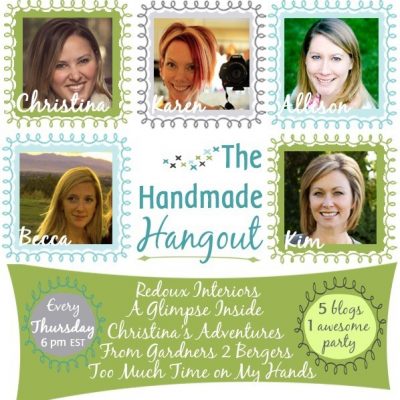 The Handmade Hangout #9 {and features!}