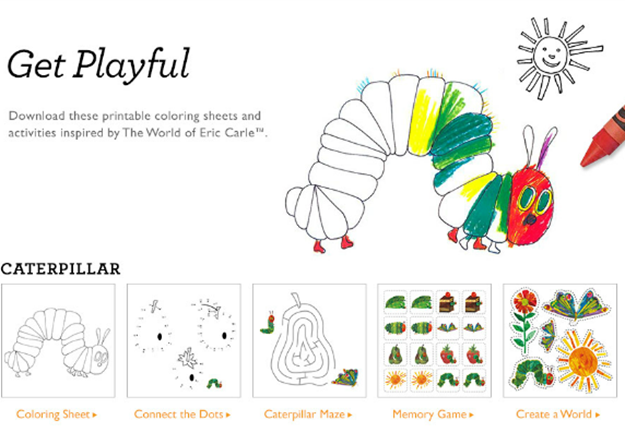 Eric-Carle-Coloring-Activities