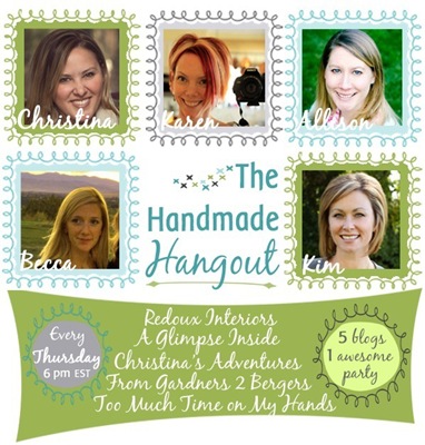 The Handmade Hangout #12 {and features!}