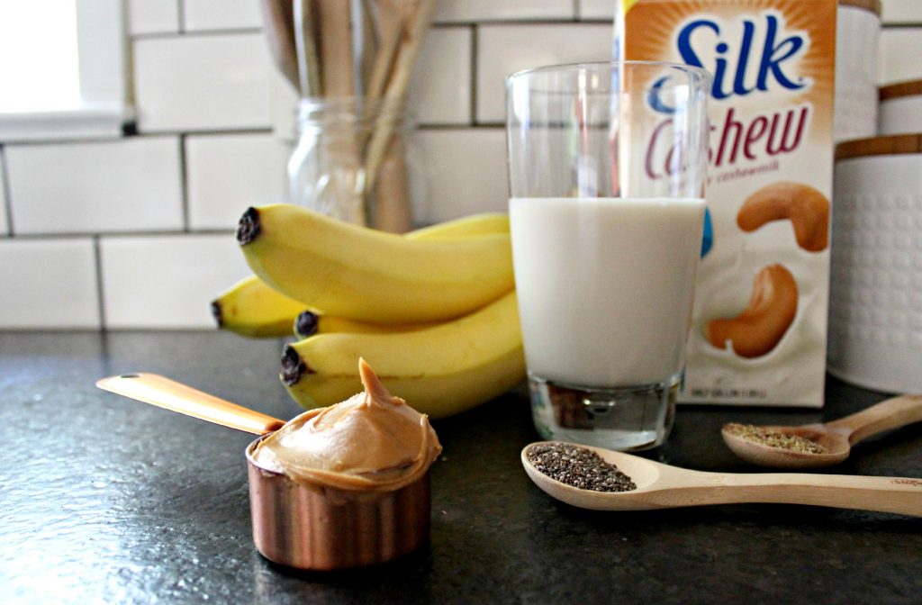Banana Chia Peanut Butter Smoothie Recipe