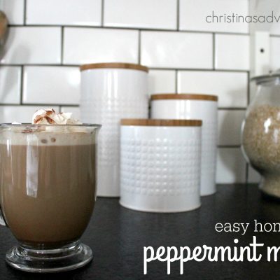 Easy Homemade Peppermint Mocha
