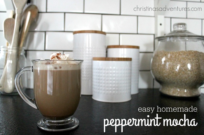 easy homemade peppermint mocha christinas adventures