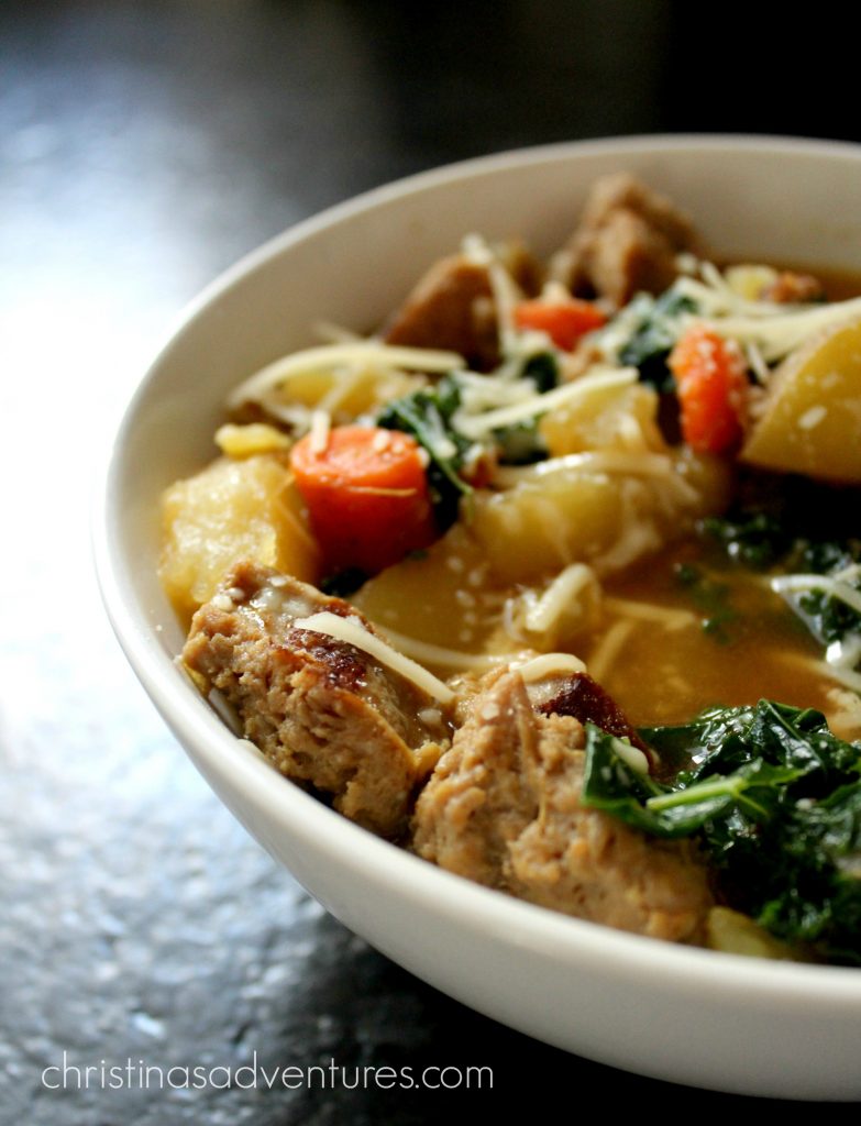 sausage kale soup