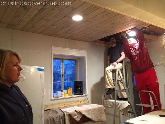 how to build a wood ceiling