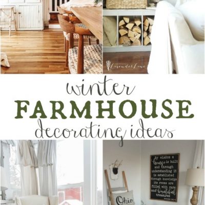 Winter Farmhouse Decorating Ideas