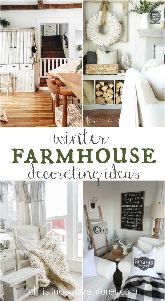 Winter Farmhouse Decorating Ideas