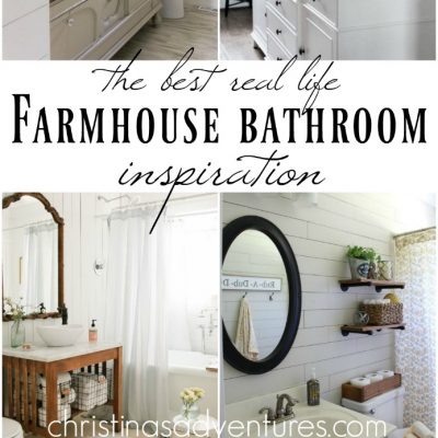 Farmhouse Bathroom Inspiration