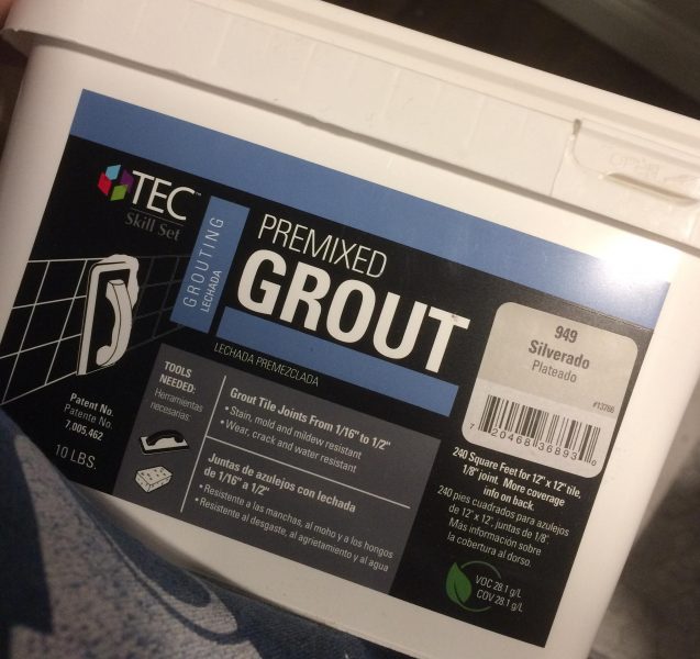 premixed grout