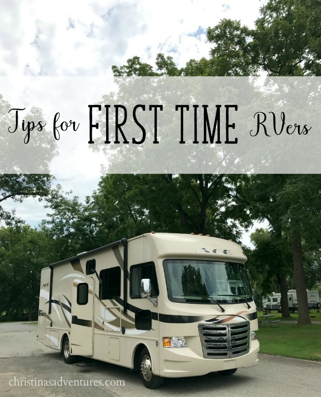 Tips for first time RVers