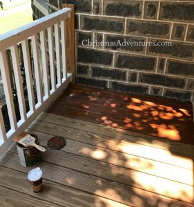 How to refinish a porch - Christina Maria Blog