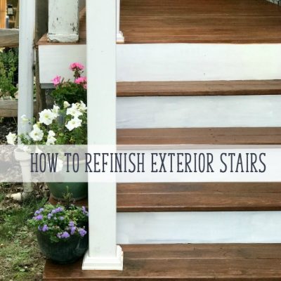 How to refinish a porch