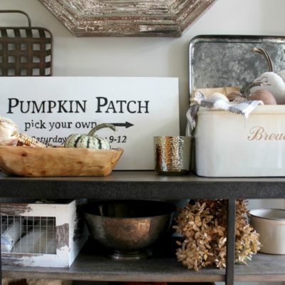 DIY Pumpkin Patch Sign