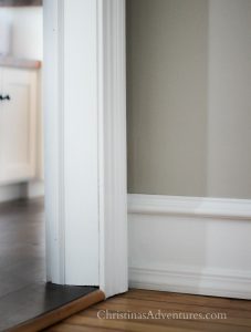 How to fake old trim - Christina Maria Blog