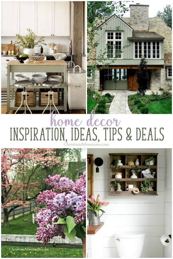 The best spring and summer home decorating ideas, inspiration, deals, and tips!  Come see what I'm loving this week