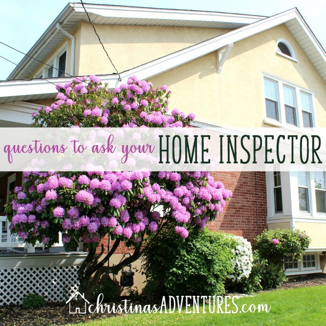 Questions to ask your home inspector