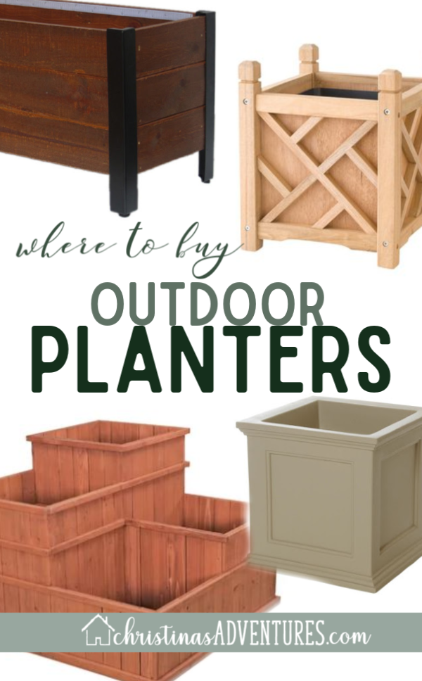 Where to buy outdoor planters