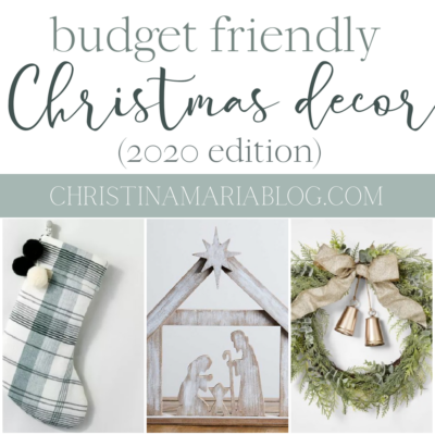 Christmas Decorations under $50 (Christmas 2020)