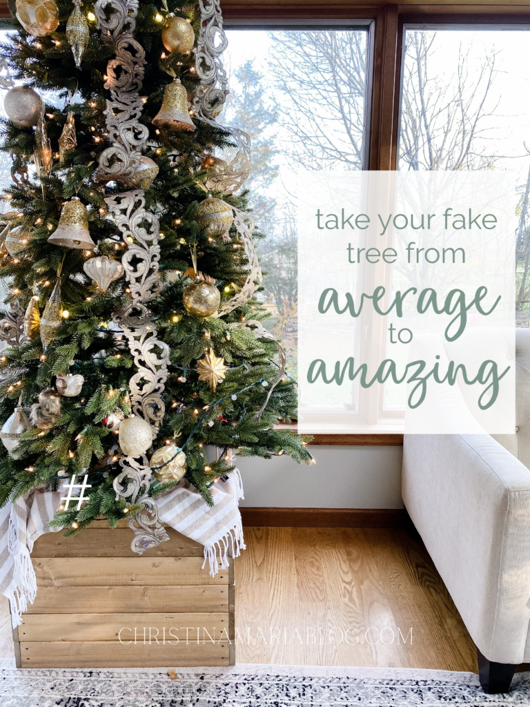 How to Make a Fake Tree Look Realistic - Bless'er House