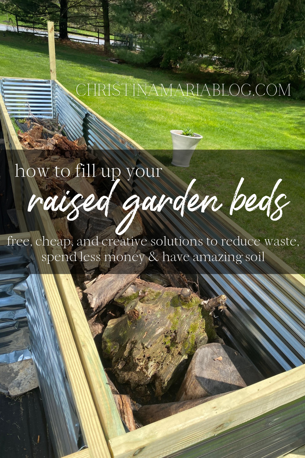 How to fill raised garden beds without spending a lot of money ...