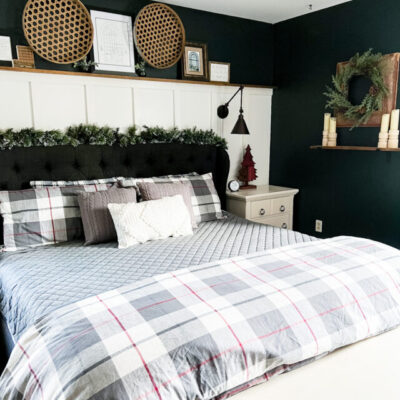Cozy Christmas bedroom ideas