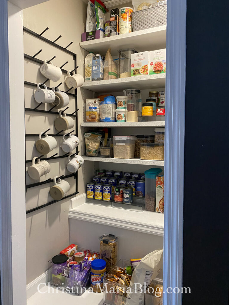 DIY pantry organization