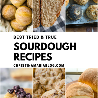 Best Sourdough Recipes : tried and true recipes to use with your sourdough starter