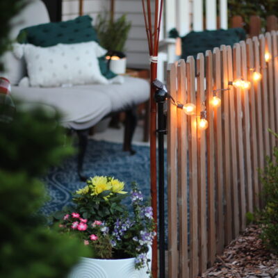 cozy affordable outdoor decor front porch