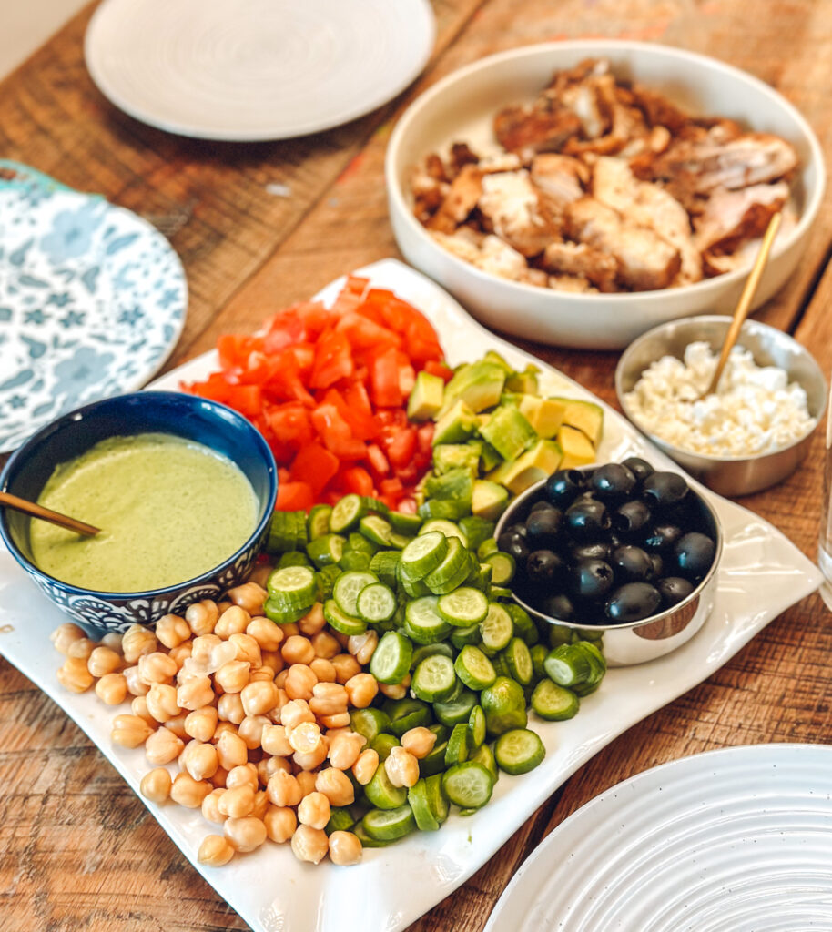 easy healthy Mediterranean food for family