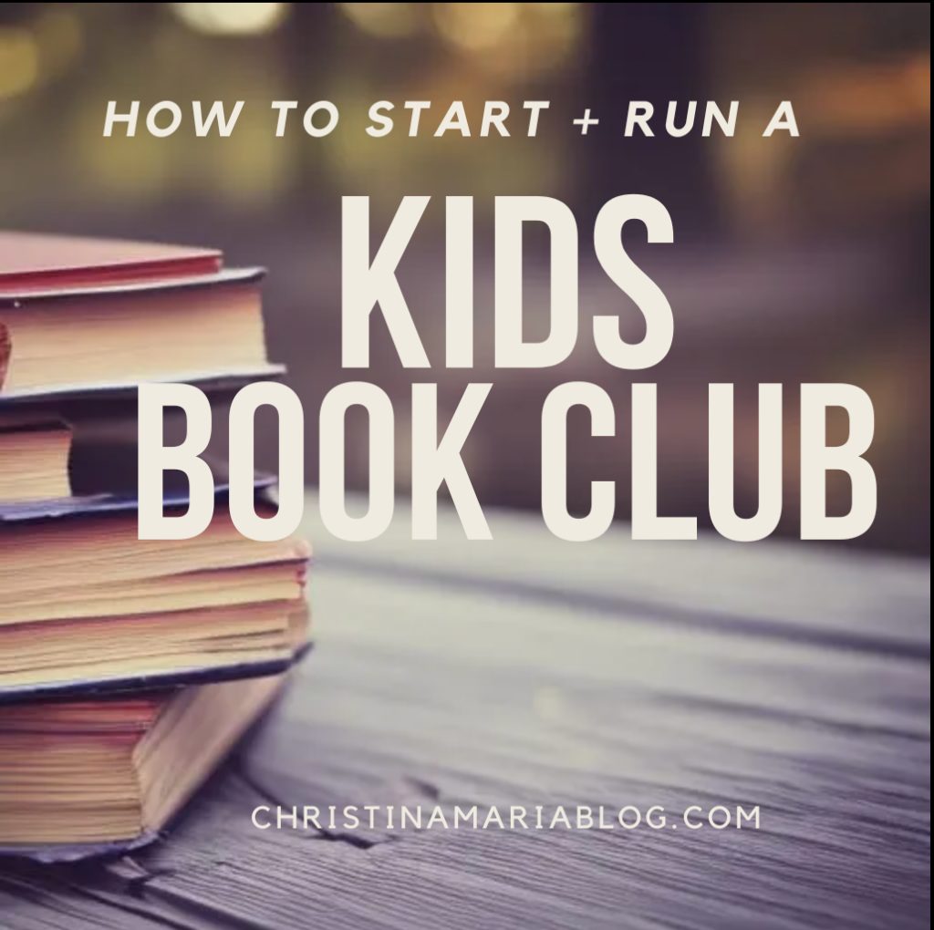 book club for kids, how to organize it, and ideas of what books to start with