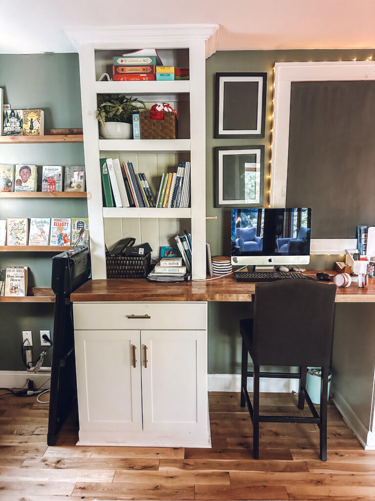 homeschooling in a small space