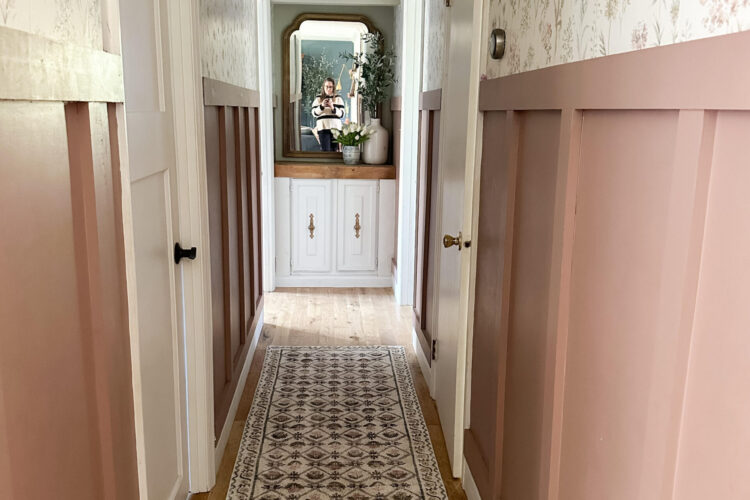 Small hallway with loads of character